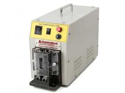 Automatický krimpovací stroj na křišťálové hlavy RJ45 WPM-PC1