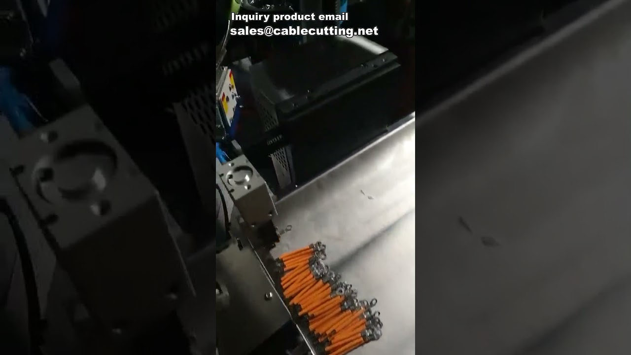 Automatický krimpovací stroj | Stroj na odizolování a krimpování vodičů