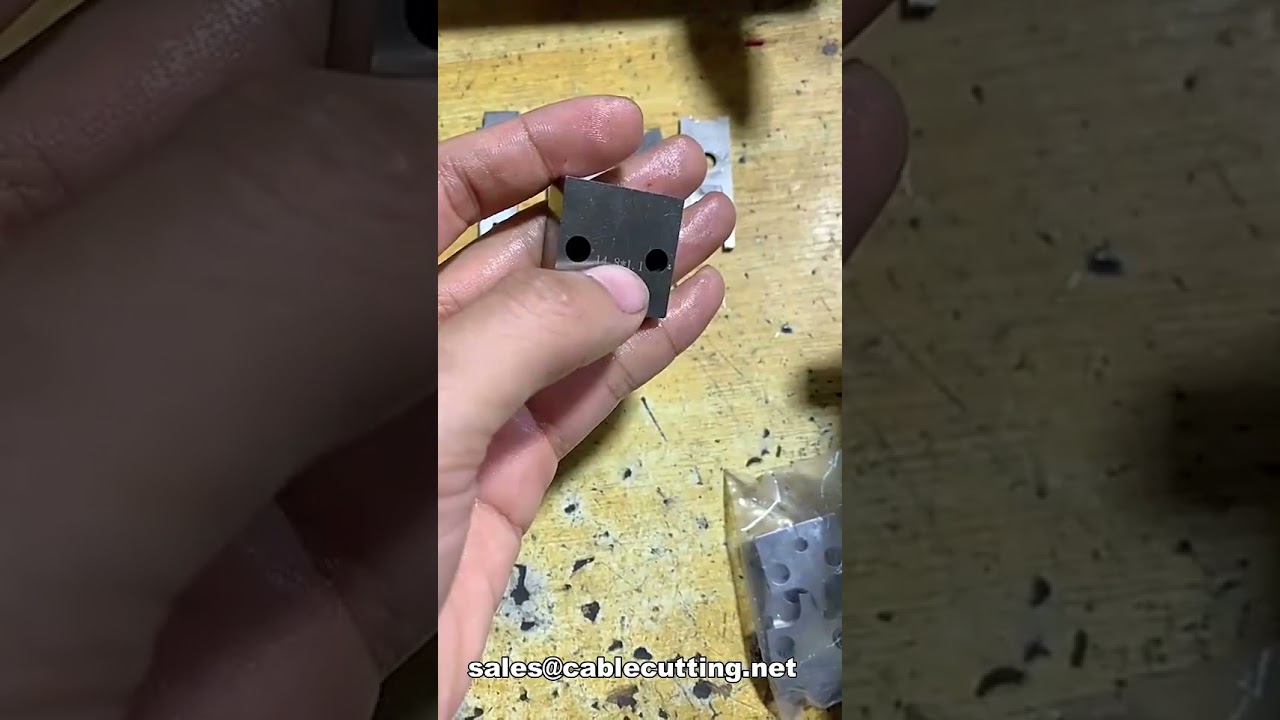 Čepel krimpovacího stroje pro terminaly | OTP applicator blade | Ohýbání sítě | Krimpovací nůž
