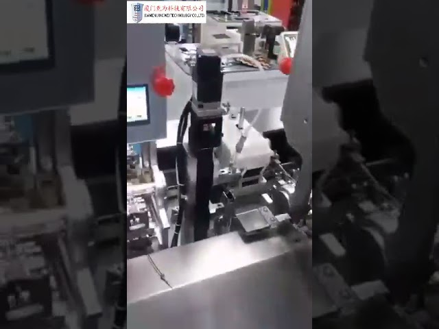 Dvouhlavý stroj pro vkládání a krimpování vodotěsných zátek | Automatické zpracování kabelů