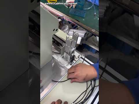 Stroj na skládací štítky pro dráty – Flag Label Applicator překonává výrobní výzvy #továrna #stroj #diy