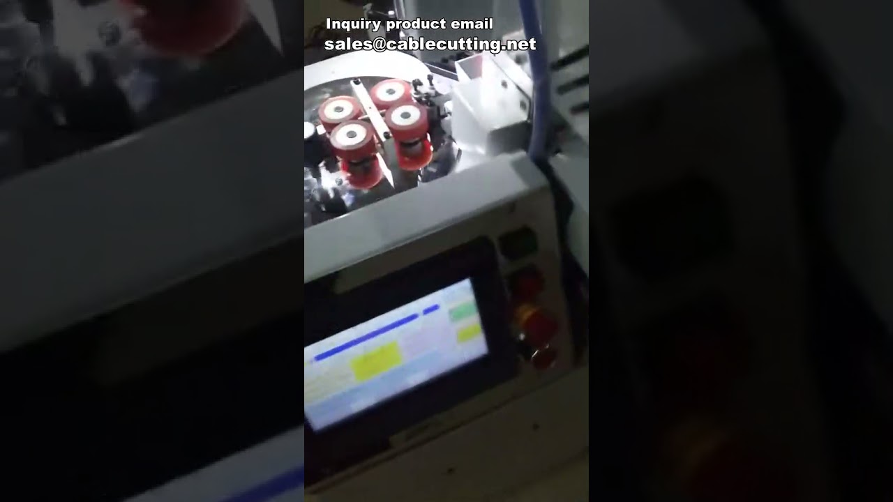 Automatický krimpovací stroj na terminály | Efektivní krimpování vodičů