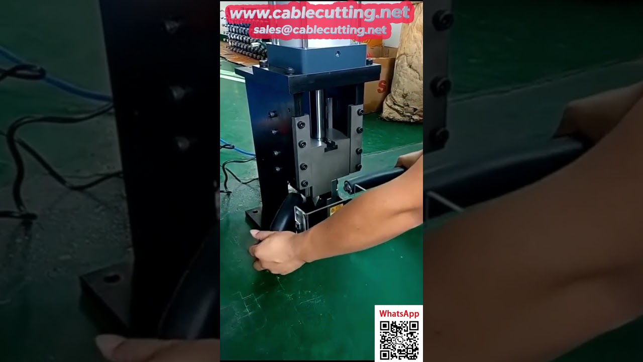300-mm2 Wire Cutting Machine for Industrial Cable Processing
