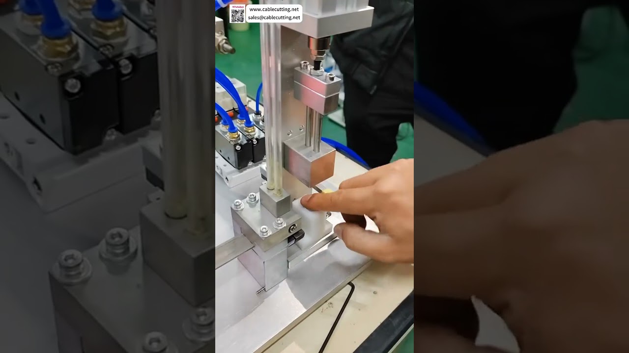 Univerzální automatický lis pro montáž magnetických jader | Efektivní zpracování magnetů - Shorts