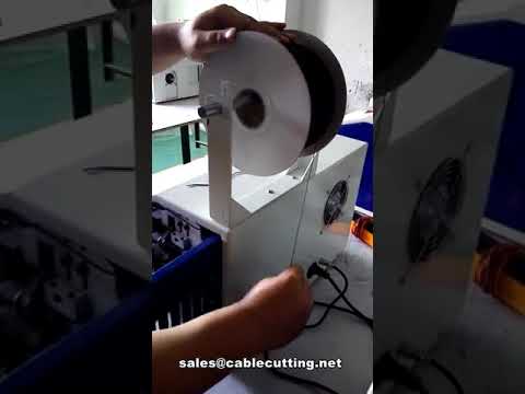 Polautomatický navíjecí a vázací stroj – montáž a provozní video