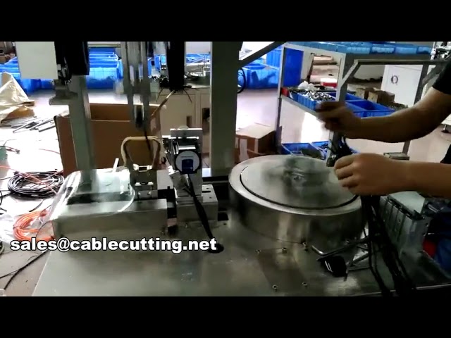 automatic cable winding binding machine for cable power cord dc cable WPM-81M