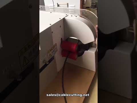 Automatický stroj na páskování dlouhých drátů, navíjení a balení lepicí páskou