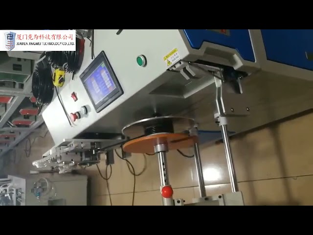 Stroj na vázání kabelů a řezání drátů – automatické vinutí a stříhání