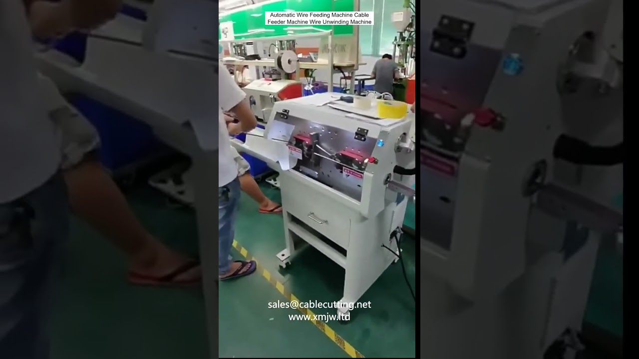 Automatický podavač drátu a odvíječ kabelů | Stroj pro automatické odvíjení a podávání drátu