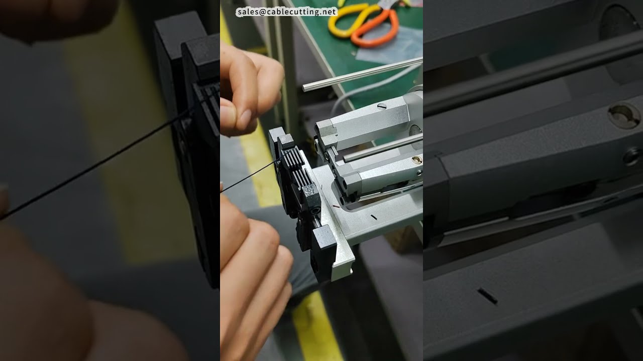 Odizolovač koaxiálních kabelů – 3vrstvý stroj pro jemné dráty | Ukázka #továrna #stroj