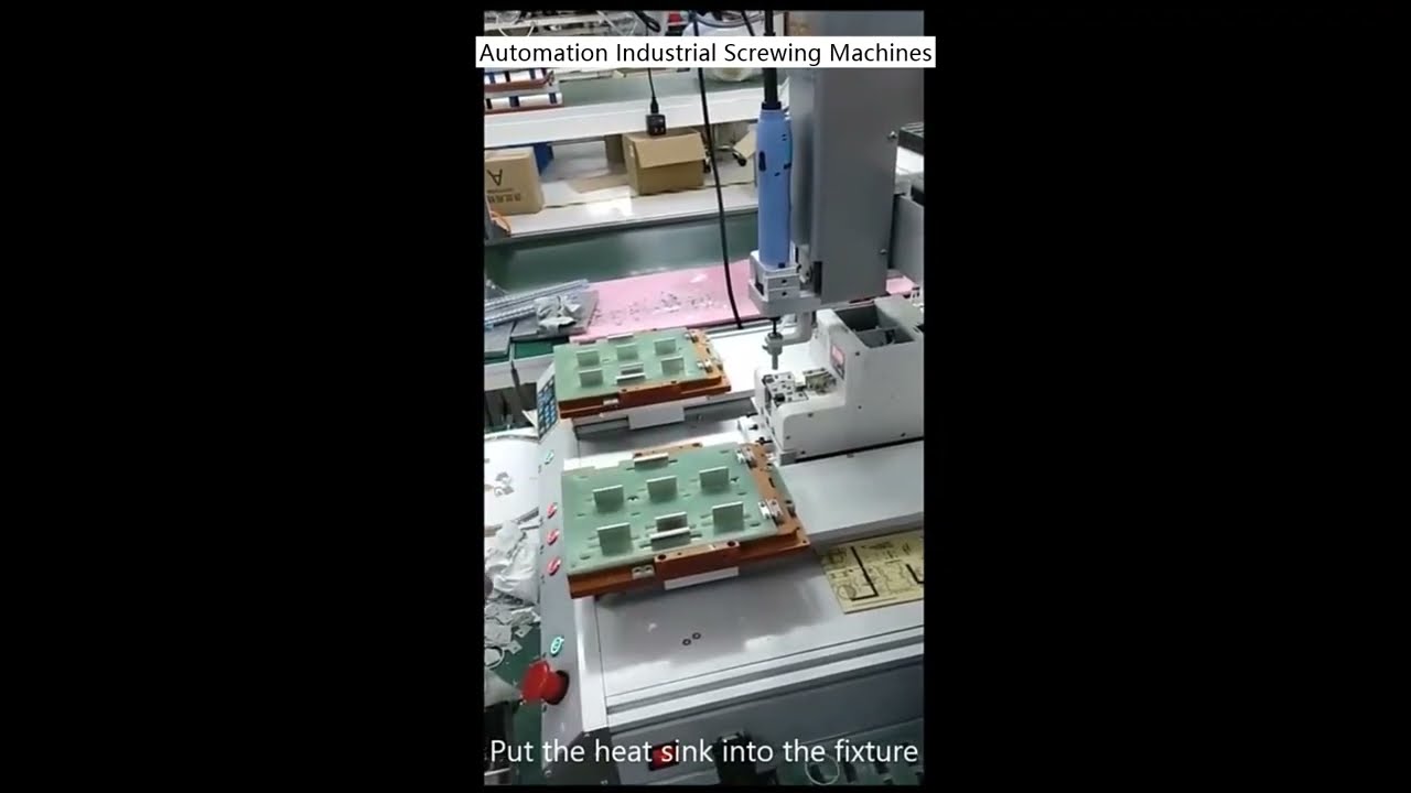 Automatické šroubovací stroje pro průmyslovou automatizaci