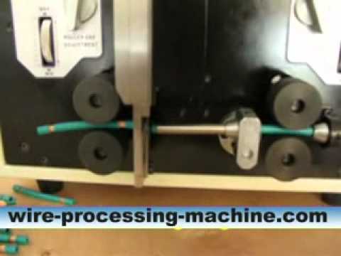Automatic Wire Stripping and Cutting Machine (WPM-09H) http://www.cablecutting.net