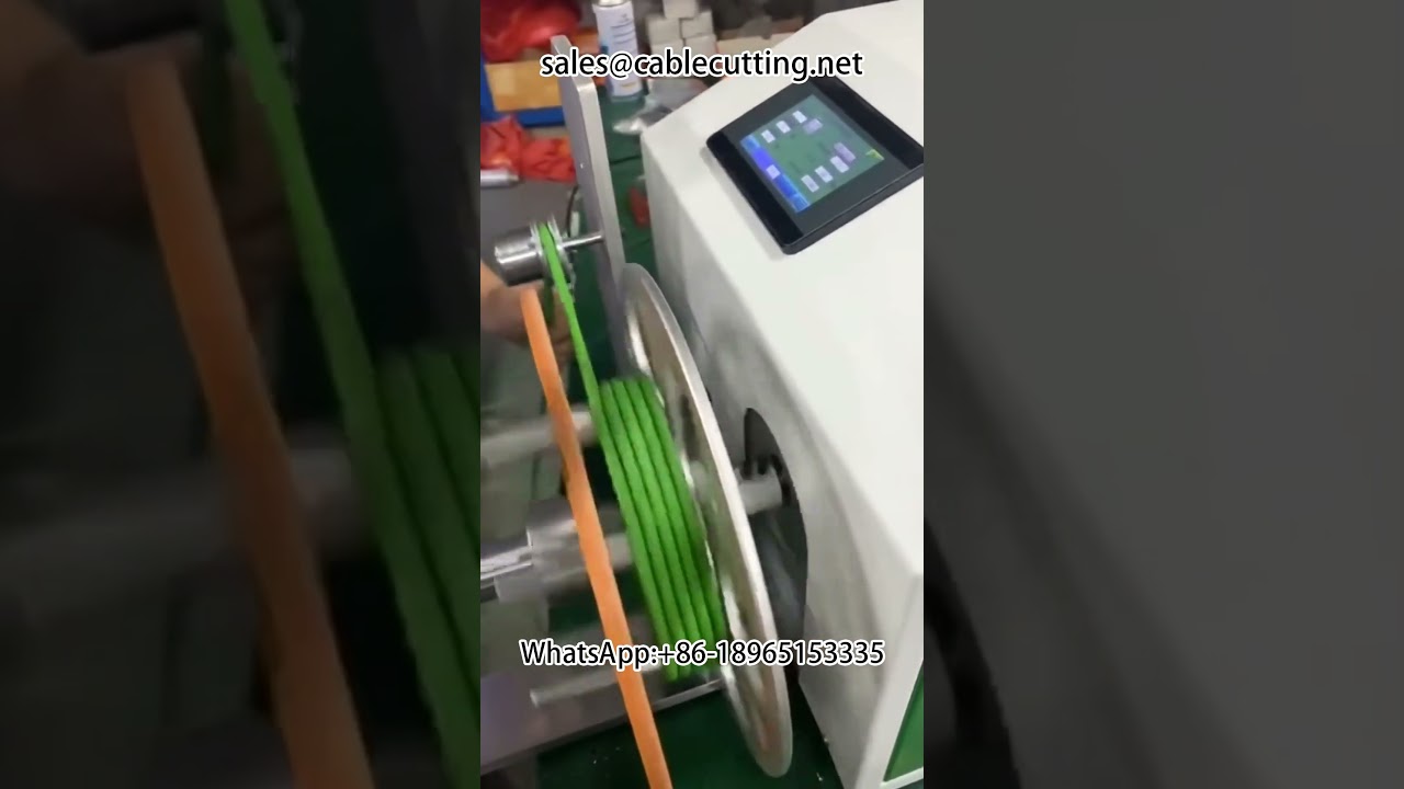Automatický navíjecí stroj na dráty a kabely – zvýšení efektivity výroby datových kabelů