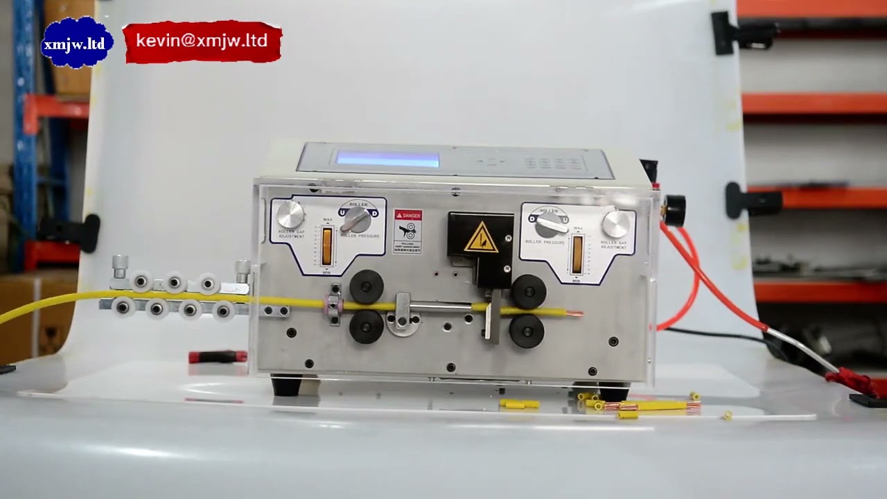 25mm2 Automatic Cable Wire Cutting Stripping Machine Machine For Cutting And Stripping Wires