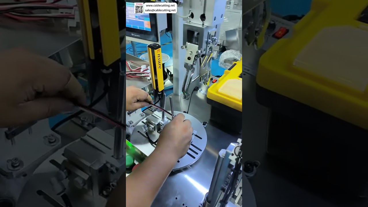 Automatický stroj na vázání drátů a nasazování silikonových kroužků – vysoce kvalitní nástroj pro kabelové svazky