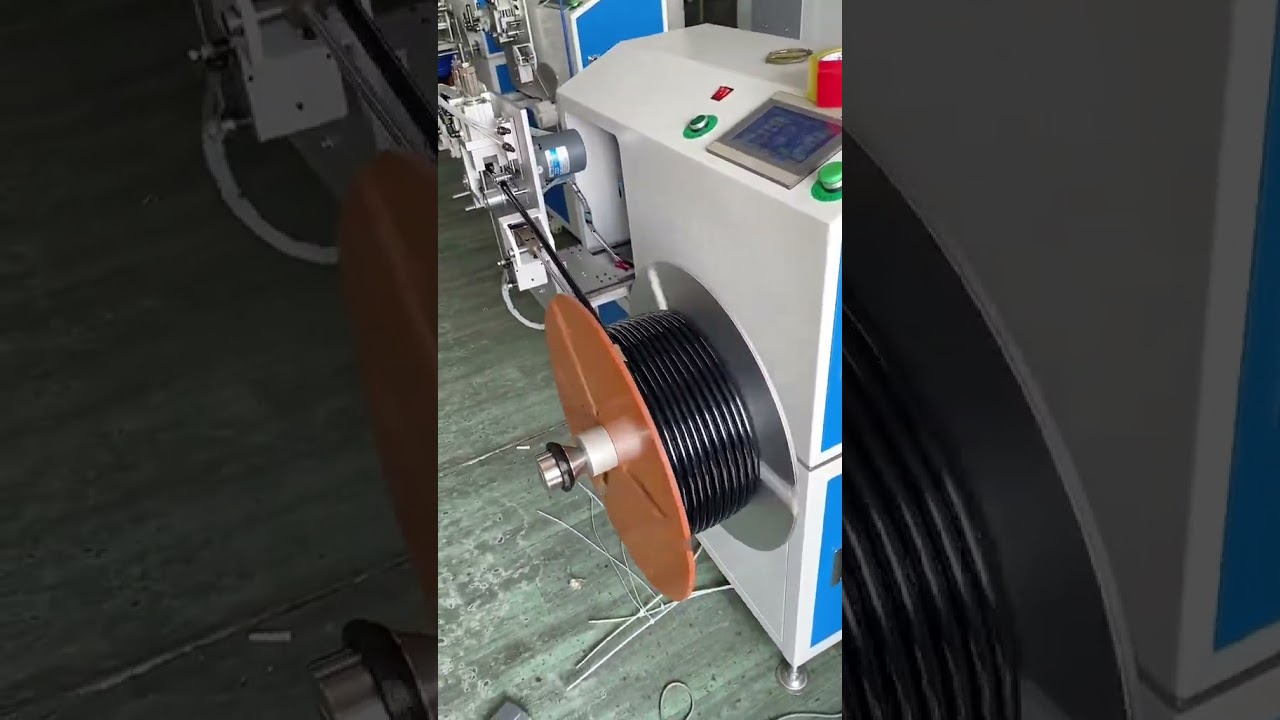 Úhledný a přesný stroj na navíjení trubek – snadné ovládání pro PE a další materiály