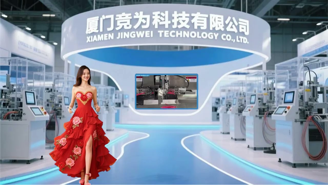 Automatizace výroby: Špičkové stroje na zpracování drátů a balicí systémy od Xiamen Jingwei Technology