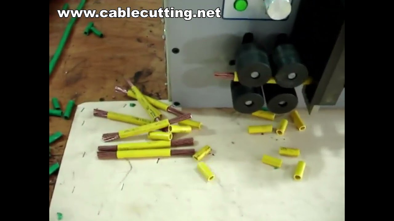 Stroj na odizolování drátů, Odizolování vodičů, Kabely
