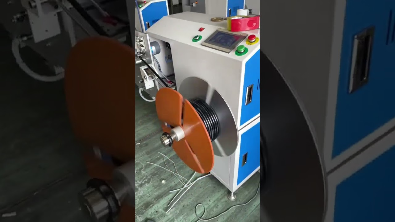 Versatile Floor Standing Metering Tube Coiler for Various Tubes & Coiling Types #machine