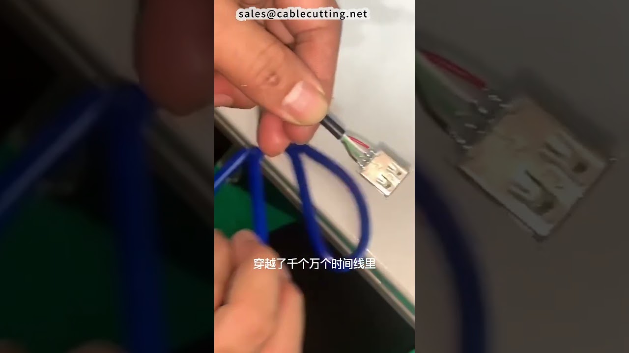 Polautomatický pájecí stroj pro USB A samičí konektory – všestranné řešení