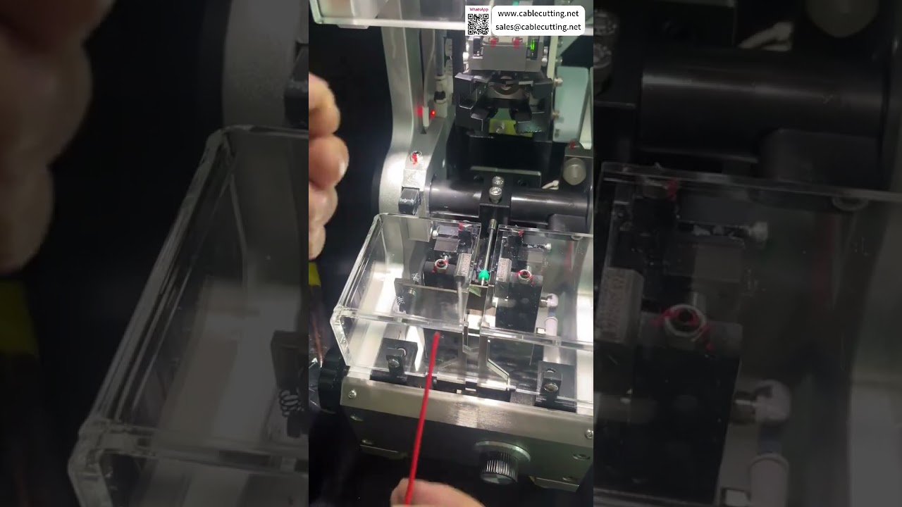 Poloautomatické vkládání vodotěsné zástrčky s plynulým podáváním na vodicí liště - Nastavení automatických nástrojů
