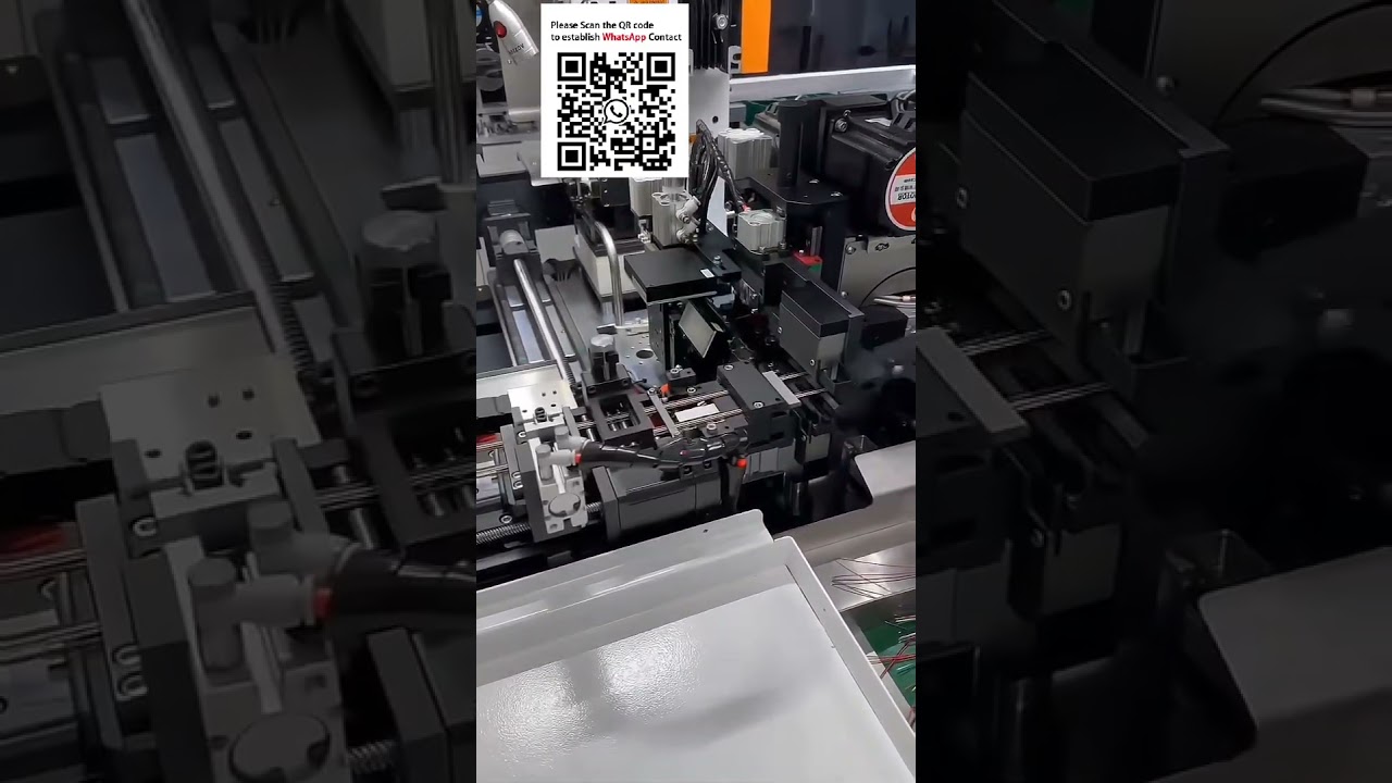 Automatické zpracování jednoho konce drátu: krimpování, vkládání do pouzder a cínování #InteligentníVýroba