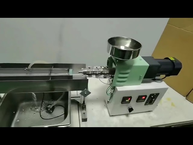 Lab Scale SJ35 Plastic Extruder   Small Desktop Mini Filament Extruding Machine