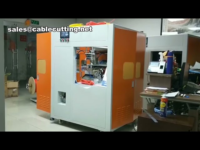 Automatický stroj na vázání a svazování kabelů | Řezání a vázání kabelů pro průmyslovou automatizaci