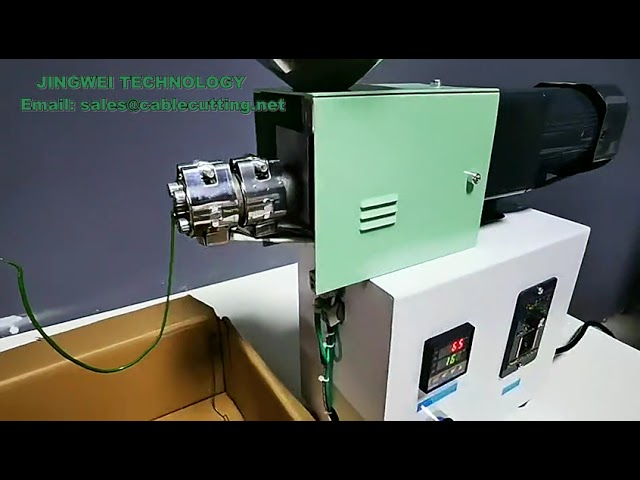 Mini laboratorní plastový extrudér SJ12 - desktopový jednošnekový extruder pro výzkum a vývoj