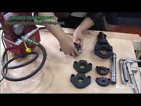 Profesionální hydraulické kleště pro krimpování nerezových trubek a měděných spojů