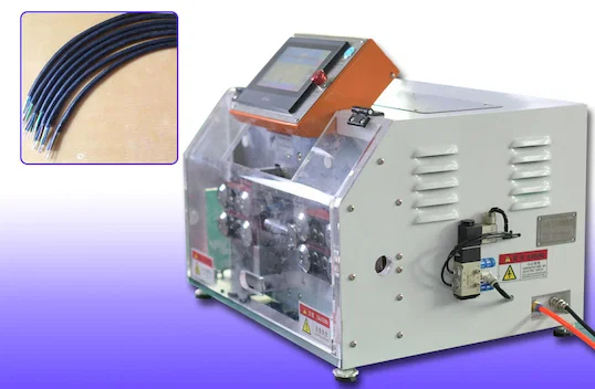 Automatický stroj na stříhání a odizolování opláštěných kabelů WPM-30HT Thumb