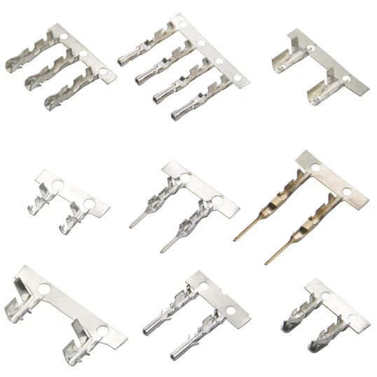 Kovová krimpovací koncovka, elektronický reproduktorový vodič - Svorkové konektory