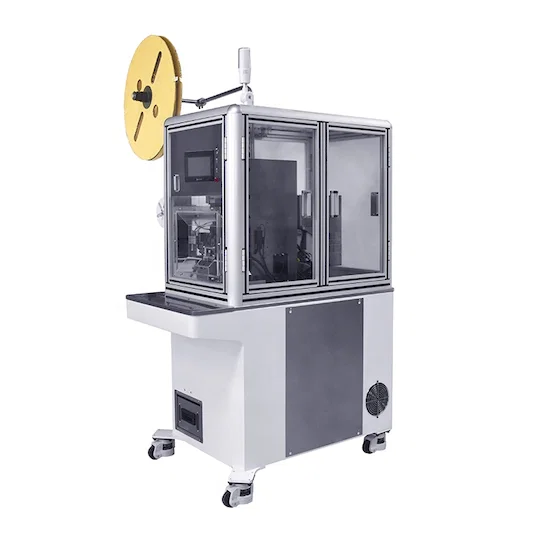 Poloautomatický stroj na odizolování, těsnění a krimpování vodičů WPM-5030