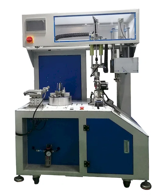 Malý kruh, dvojité vázání, navíjecí stroj WPM-RT-02S - Automatický stroj na navíjení a vázání kabelů