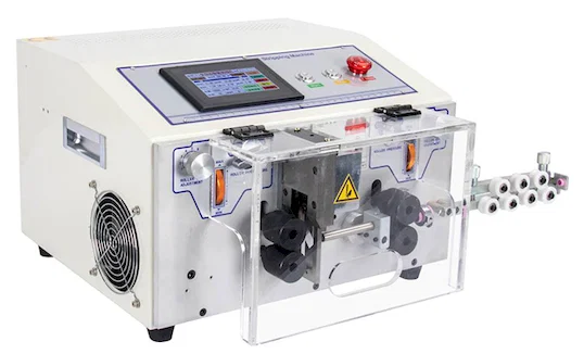 Ovládání dotykovou obrazovkou, stříhání plášťů kabelů WPM-HT2S - Automatický stroj na odizolování vodičů